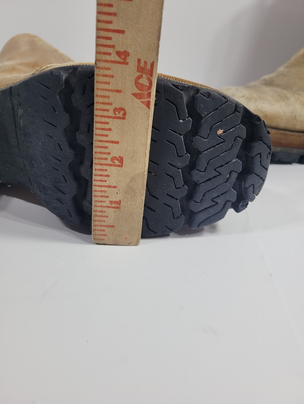 VTG 70s Frye Black Label Campus Banana Short Boots Leather Square Toe 7.5 D - Picture 9 of 16